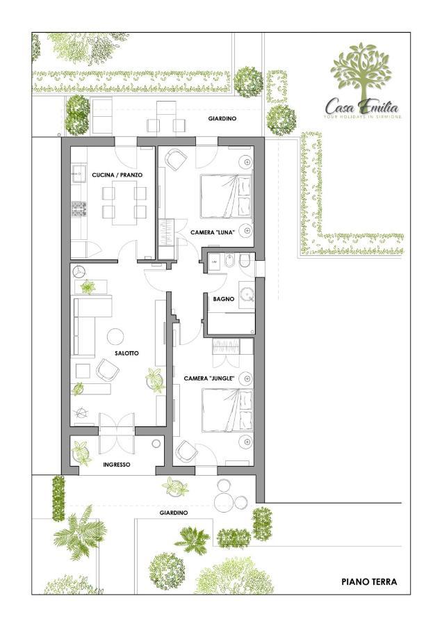 Appartamento Casa Emilia Sirmione Exterior foto